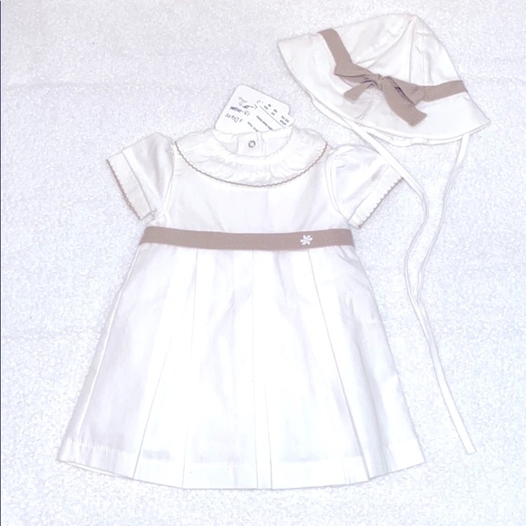 New Frilo set-Annette Dress, blouse& hat💕Swiss Luxe Baby! Originally $399! NWT❣️ - Picture 1 of 10